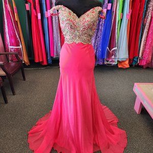 Mori Lee 97023 Pink Size 0 Prom/Evening Formal